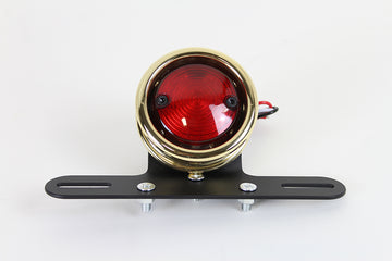 33-1662 - LED Round Tail Lamp Assembly Brass