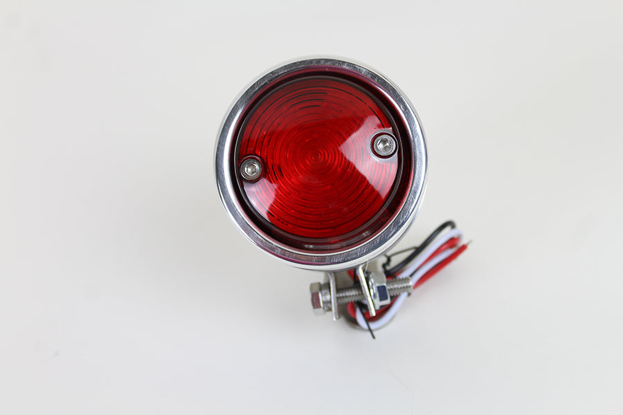 33-1666 - LED Bullet Tail Lamp Assembly Chrome