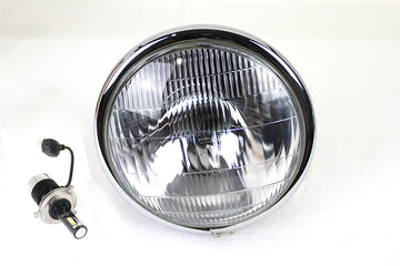 33-1785 - 6-1/2  Spring Fork H-4/LED Headlamp Unit Black