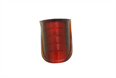 33-2052 - Tail Lamp Lens Beehive Style Glass Red