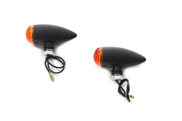 33-3045 - Mini Bullet Amber Lens Marker Lamp Set