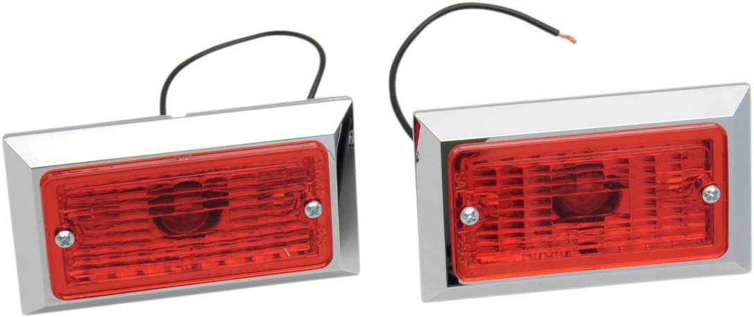 2040-1061 - CHRIS PRODUCTS Marker Lights - Single Filament - Red 0714R-2
