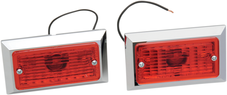 2040-1061 - CHRIS PRODUCTS Marker Lights - Single Filament - Red 0714R-2