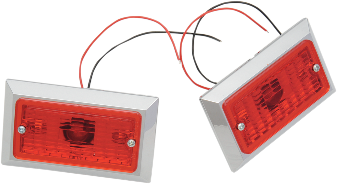 2040-1063 - CHRIS PRODUCTS Marker Lights - Dual Filament - Red 0814R-2