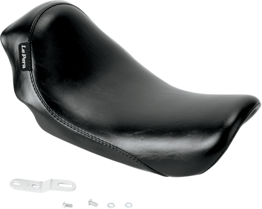 0803-0235 - LE PERA Silhouette Solo Seat - Smooth - Black - Dyna '06-'17 LK-851