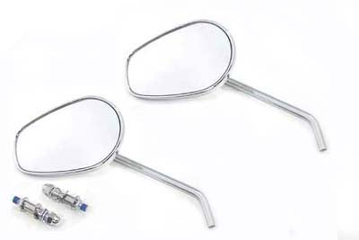 34-0402 - Rectangle Mirror Set with Round Stems