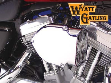 34-0636 - Chrome Wyatt Gatling Air Cleaner Assembly