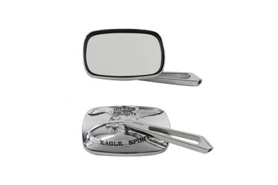 34-1069 - Chrome Eagle Spirit Mirror Set