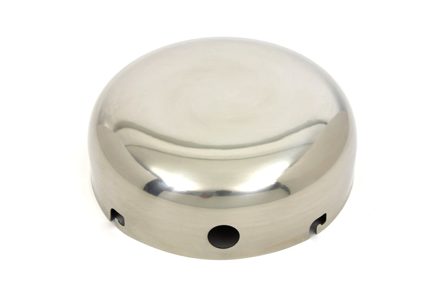 34-1342 - Polished Stainless Steel J-Slot Air Cleaner Cover
