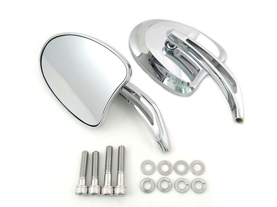 34-1598 - Mini Tapered Mirror Set with Short Slotted Stem