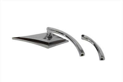 34-8005 - Zoid Mirror with Billet Curved Stem