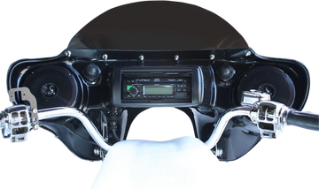 2330-0130 - HOPPE INDUSTRIES Sport Stereo Fairing - Handlebar Control - Softail HPKT-0038A