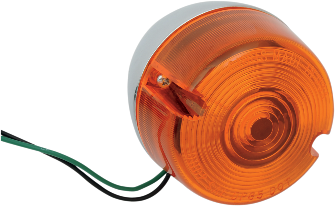 8410A - CHRIS PRODUCTS Rear Turn Signal Assembly - Amber - Single Filament 8410A