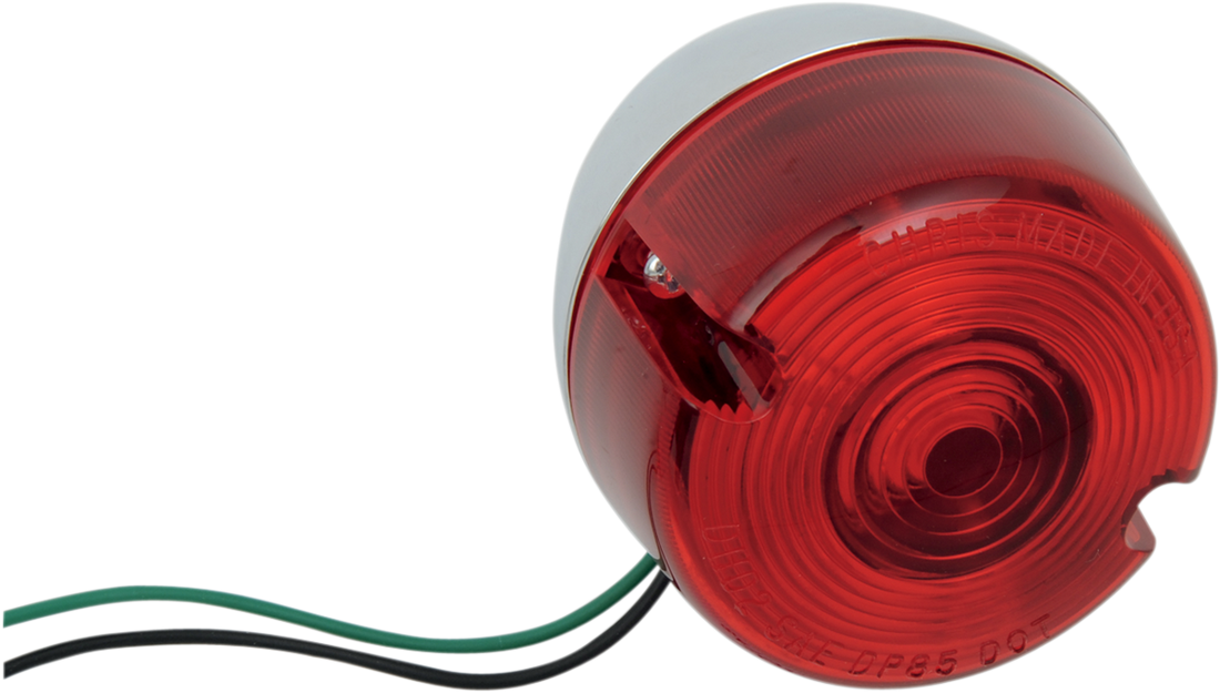 8410R - CHRIS PRODUCTS Rear Turn Signal Assembly - Red - Single Filament 8410R