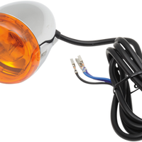 8500A - CHRIS PRODUCTS Front Signal Light Assembly - Chrome/Amber - Dual-Filament 8500A