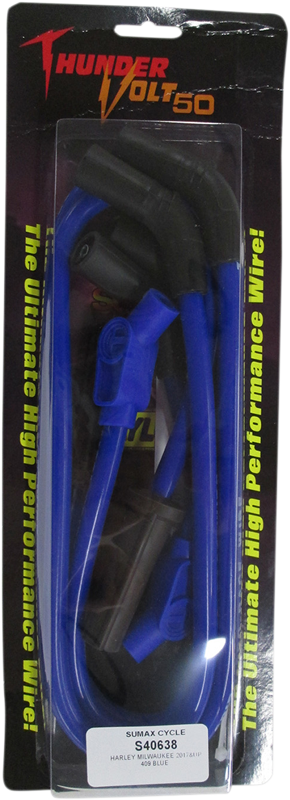 2104-0315 - SUMAX 10.4 mm Spark Plug Wire - Blue 40638