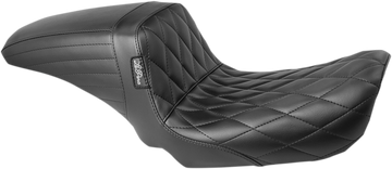 0803-0582 - LE PERA Kickflip Seat - Diamond - Black - FXD '06-'17 LK-591DM