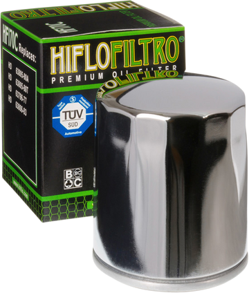 HF170C - HIFLOFILTRO Oil Filter - Chrome HF170C
