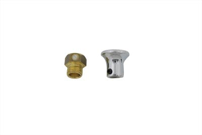 35-0132 - Carburetor Choke Cable Knob Chrome