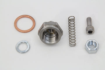 35-0368 - Linkert Carburetor Bowl Lock Nut with Drain