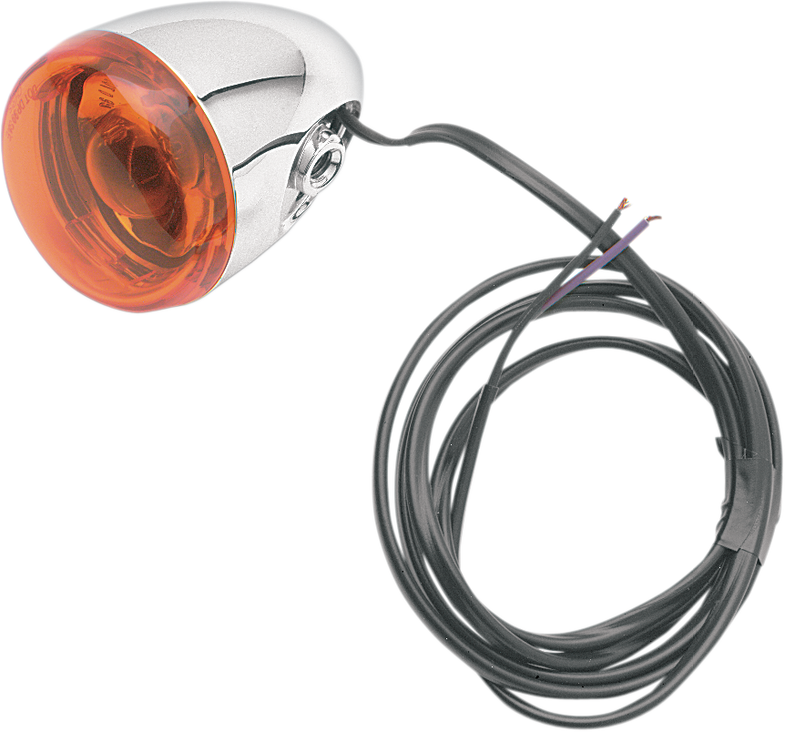 8887A - CHRIS PRODUCTS Turn Signal - Chrome/Amber 8887A