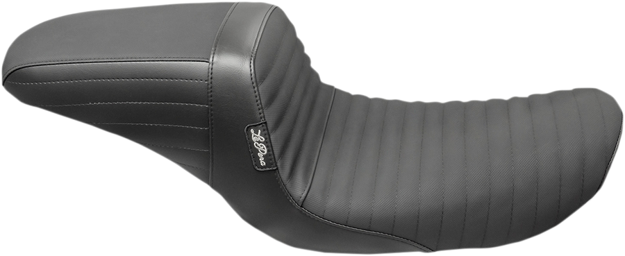 0803-0623 - LE PERA Kickflip Seat - Pleated w/Gripp Tape - Black - FXD '96-'03 LN-591PTGP