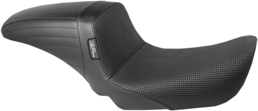 0803-0624 - LE PERA Kickflip Daddy Long Legs Seat - Basketweave - Black - FX '06+ LK-591DLBW