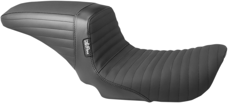 0803-0628 - LE PERA Kickflip Daddy Long Legs Seat - Pleated w/Gripp Tape - Black - FX '06+ LK-591DLPTGP