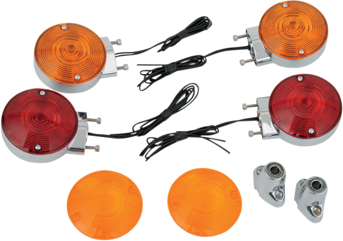 CH0010 - CHRIS PRODUCTS Turn Signal Kit - Late FL - Dual Filament 0010