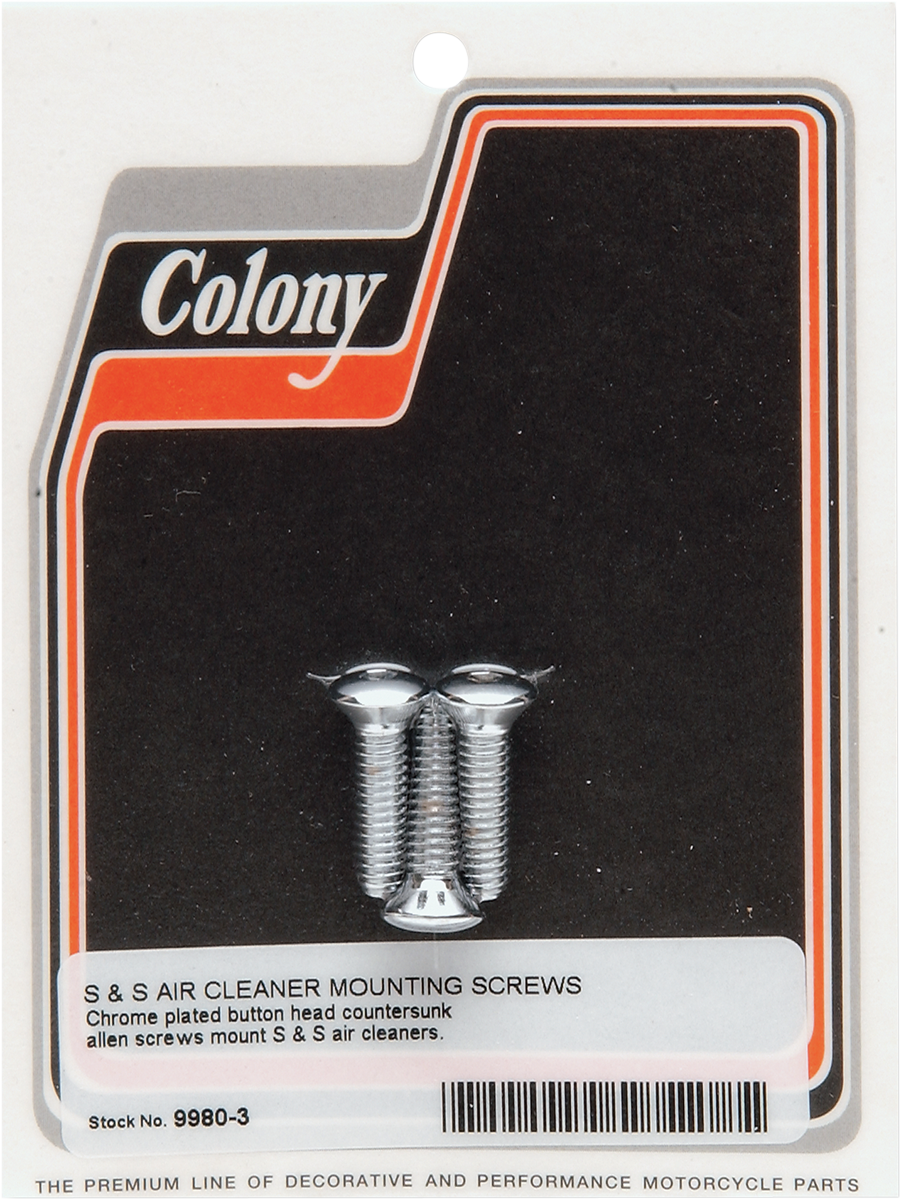 2401-0125 - COLONY Cover Bolts - Air Cleaner 9980-3