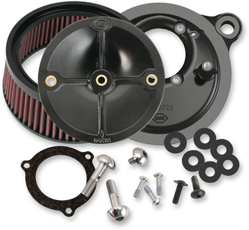 1010-2041 - S&S CYCLE Stealth Air Cleaner for 66mm Throttle Body 170-0165