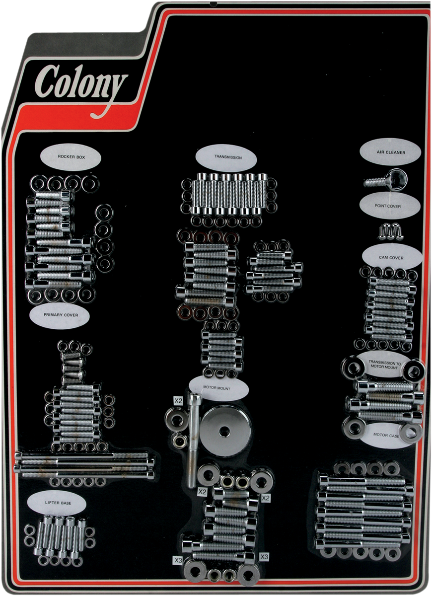 2401-0429 - COLONY Allen Bolt Kit - '07-'16 FLT 1024-P