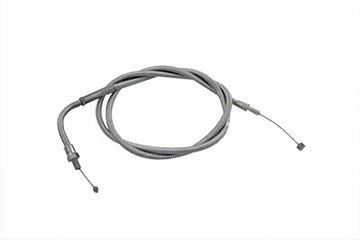 36-0511 - Chrome Spiral Throttle Cable