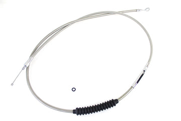 36-0557 - 79  Braided Stainless Steel Clutch Cable
