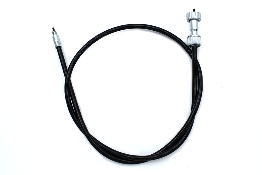 36-0607 - 39-1/2  Black Speedometer Cable