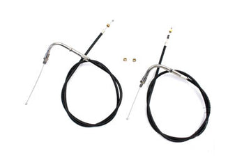 36-0859 - 34.92  Black Throttle and Idle Cable Set