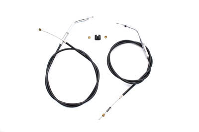 36-0863 - Black Throttle and Idle Cable Set with 44.81  Casing