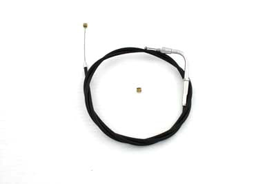 36-0948 - Black Throttle Cable with 90 Elbow Fitting