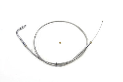 36-1501 - Braided Stainless Steel Throttle Cable with 44.75  Casing