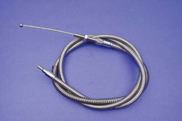 36-1532 - 71.375  Braided Stainless Steel Clutch Cable