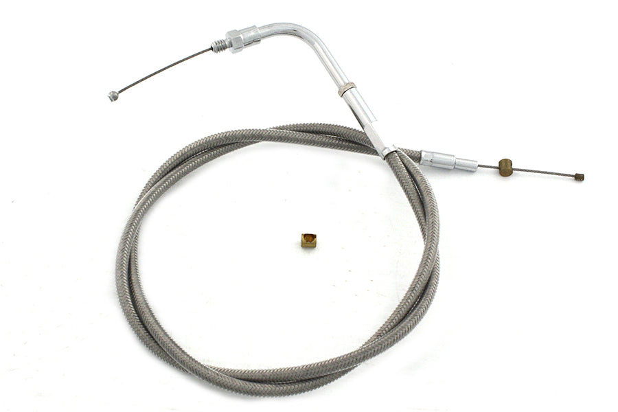 36-1542 - Stainless Steel Throttle Cable with 38  Casing