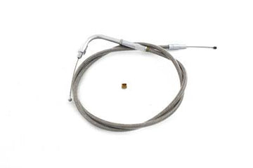 36-1559 - Braided Stainless Steel Throttle Cable with 38.50  Casing