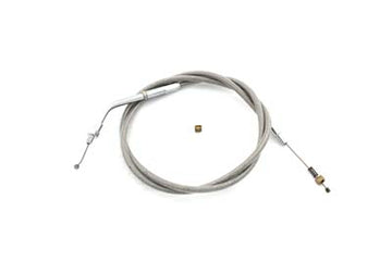36-1564 - Braided Stainless Steel Idle Cable with 38  Casing