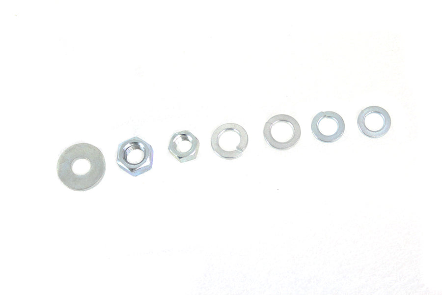 37-1872 - Spring Fork Nut and Washer Kit Zicad Plated