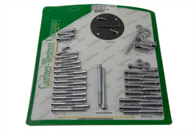 37-2089 - Engine Dress Up Screw Kit Allen Chrome