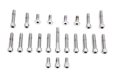 37-8505 - Cam and Primary Cover Dress Up Chrome Screw Kit
