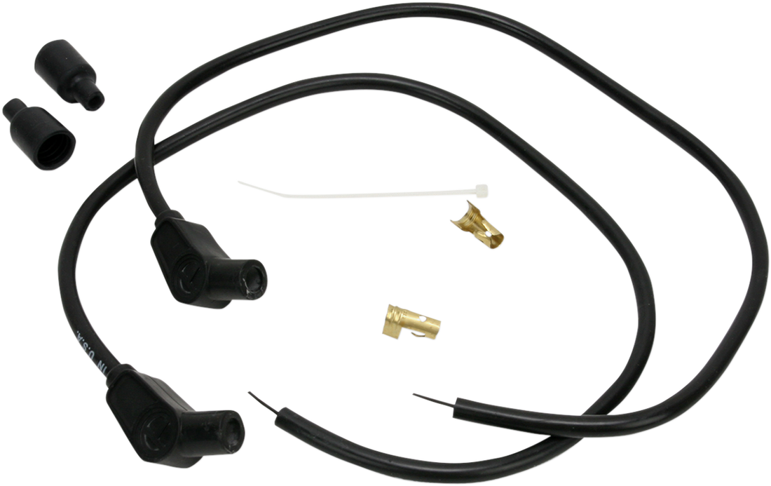DS-242358 - SUMAX Universal Spark Plug Wire Kit - 135 degree - Black 76083