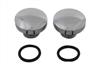 38-0360 - Tall Style Billet Vented and Non-Vented Gas Cap Set