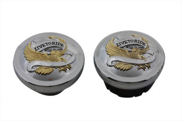 38-0368 - Live to Ride Vented and Non-Vented Gas Cap Set