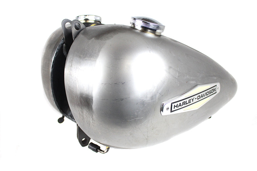 38-0627 - 3.5 Gallon Fat Bob Gas Tank Set with Emblem